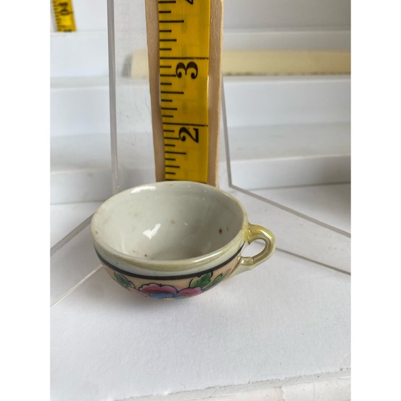 Vtg Japanese Lustreware Doll Dishes, Doll Tea Set, Tiny Dishes, 14 pcs - Picture 13 of 16